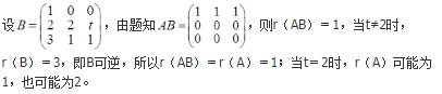 军队文职数学一,章节练习,基础复习,线性代数