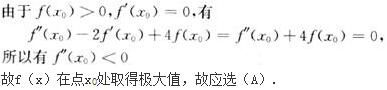 军队文职数学2,模拟考试,2022军队文职人员招聘《数学2》模拟试卷4