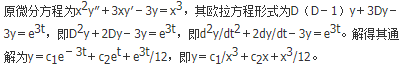 军队文职数学2,章节精选,高等数学,常微分方程