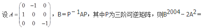 军队文职数学2,章节精选,线性代数