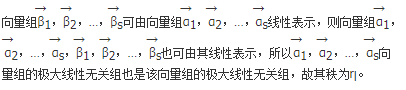 军队文职数学2,章节精选,线性代数
