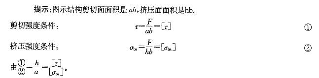 军队文职物理,章节练习,基础复习,材料力学