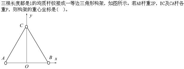 军队文职物理,章节练习,文职物理理论力学