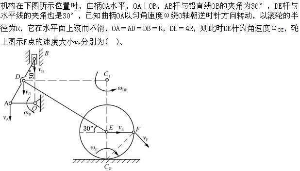 军队文职物理,章节练习,文职物理理论力学
