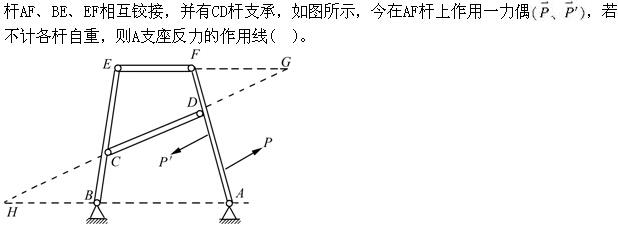 军队文职物理,章节练习,文职物理理论力学