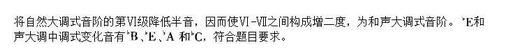 军队文职音乐,章节练习,军队文职音乐