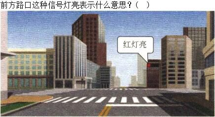 军队文职司机岗,章节练习,基础复习,道路交通信号及其含义