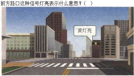 军队文职司机岗,章节练习,基础复习,道路交通信号及其含义