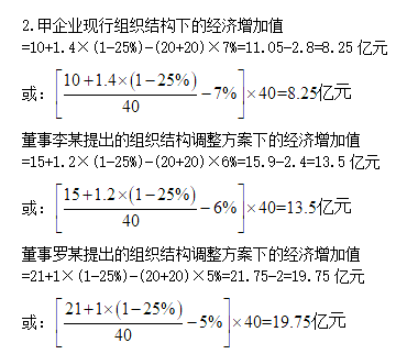 高级会计实务,章节练习,真题精选