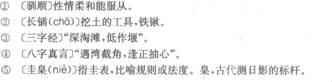 语文,章节练习,成人高考语文