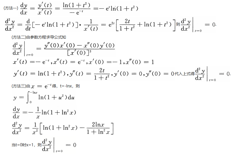 数学一,章节练习,研究生数学一真题