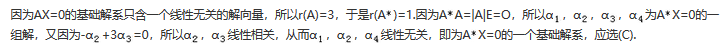 数学一,章节练习,线性代数部分