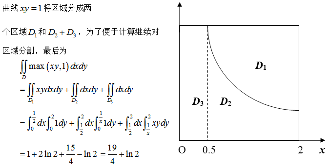 数学二,章节练习,高等数学,重积分