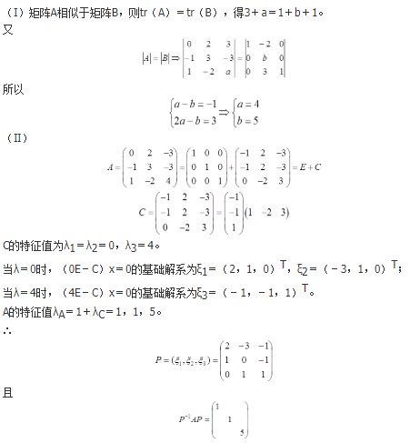 数学二,历年真题,2015全国硕士研究生入学考试《数学2》真题