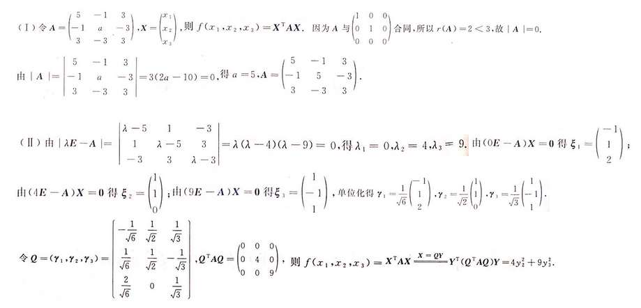 数学三,章节练习,数学三押题