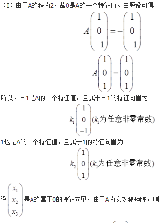 数学三,历年真题,2011年全国硕士研究生入学考试《数学三》真题