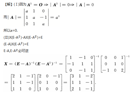 396经济学类联合,章节练习,经济类联考线性代数