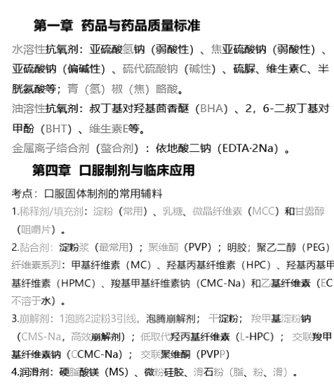 西药学专业一,真题章节,执业药师考试西药学专业知识一