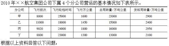 高级运输经济,章节练习,运输业投融资