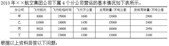 高级运输经济,模拟考试,2022年高级经济《运输实务》模考试卷1